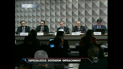 Especialistas em direito defendem impeachment no Senado