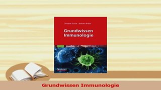 Read  Grundwissen Immunologie Ebook Free