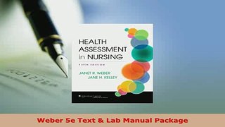 Download  Weber 5e Text  Lab Manual Package Free Books