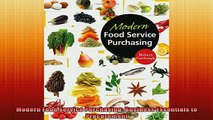 READ book  Modern Food Service Purchasing Business Essentials to Procurement Online Free