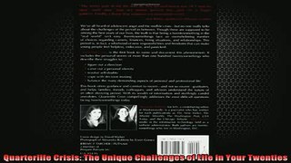 Downlaod Full PDF Free  Quarterlife Crisis The Unique Challenges of Life in Your Twenties Free Online