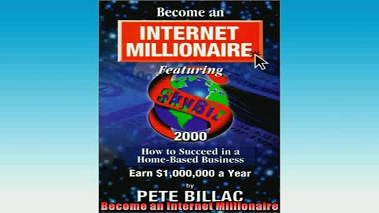 READ book  Become an Internet Millionaire  FREE BOOOK ONLINE
