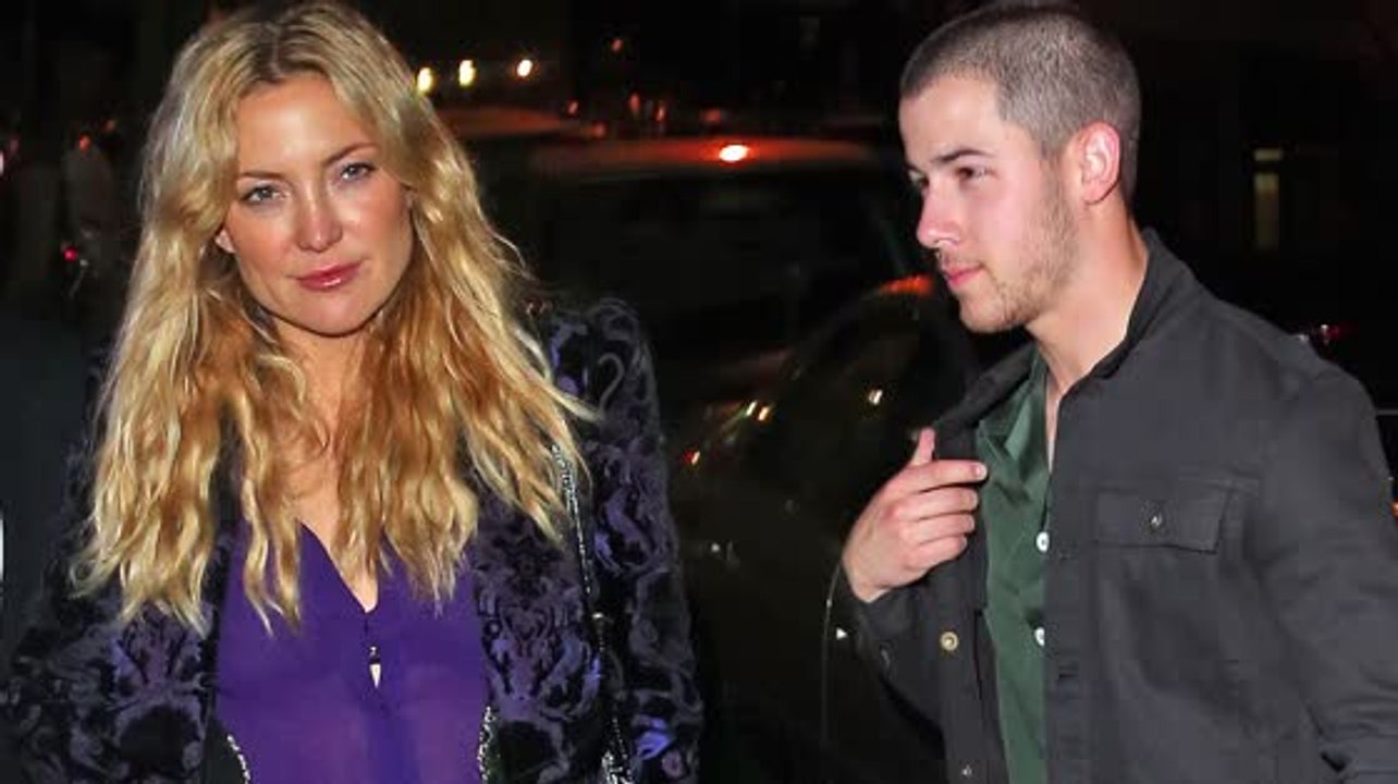 Nick Jonas und Kate Hudson gehen in NYC aus