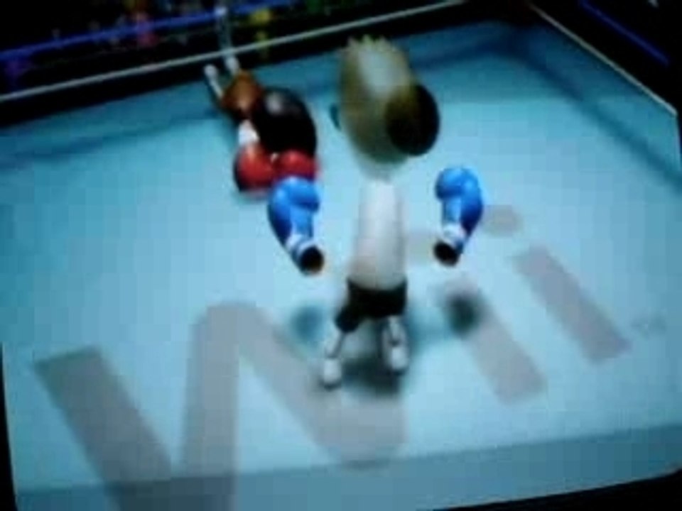 Wii Sport: Suny à la boxe xD