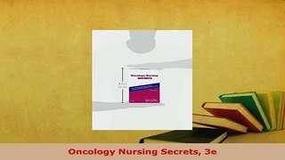Download  Oncology Nursing Secrets 3e PDF Book Free