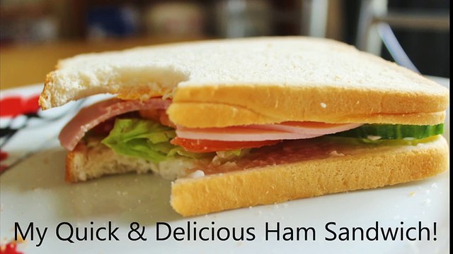 Howto_ Make Quick & Delicious Ham Sandwich at Home!