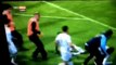Elazigspor player re enacts Manchester United legend Eric Cantona’s kung fu kick on pitch invader.