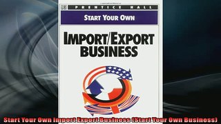 READ book  Start Your Own Import Export Business Start Your Own Business  BOOK ONLINE