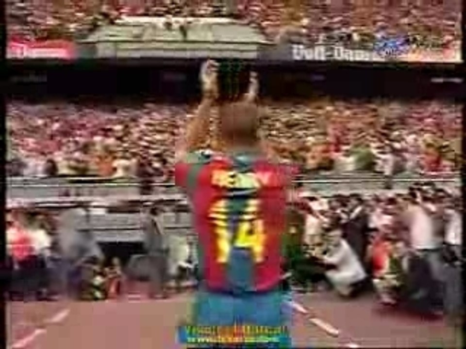 Thierry Henry Au FC Barcelone - Presentation