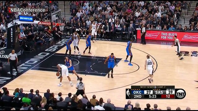 Oklahoma City Thunder vs San Antonio Spurs - Game 2 - Full Highlights - May 2, 2016 NBA Playoffs