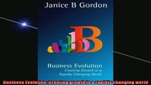 Free PDF Downlaod  Business Evolution Creating growth in a rapidly changing world READ ONLINE