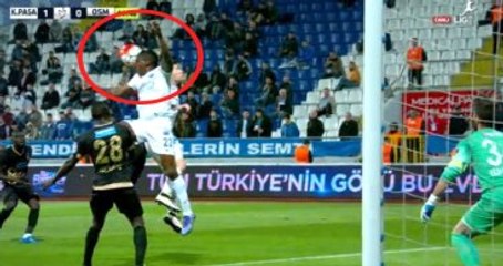 Kasımpaşa-Osmanlıspor Maçındaki Penaltı Kararı Olay Yarattı