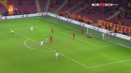 Galatasaray:3 - Gaziantepspor:1 | Gol: Habibou