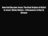 Book How God Became Jesus: The Real Origins of Belief in Jesus' Divine Nature---A Response