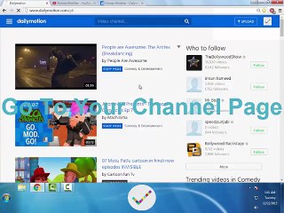 How To Change Dailymotion Channel Url Again