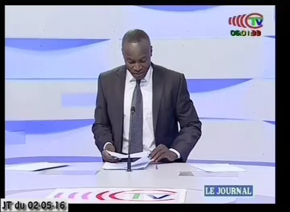 Journal de 20h TVCongo du lundi 02 Mai 2016 -By Congo-Site