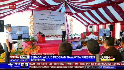 Menhub Resmikan Bandara Deo dan Mopah di Papua Barat