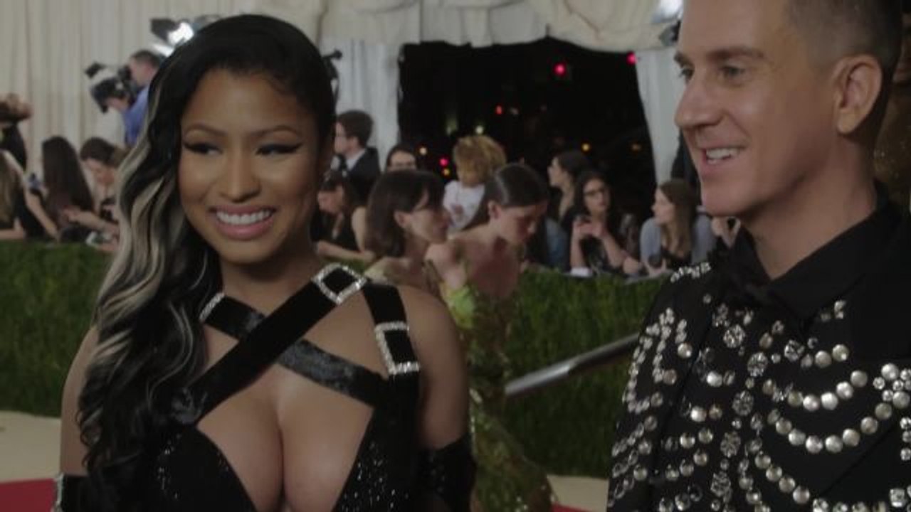 Nicki Minaj and Jeremy Scott on Expressing Yourself Freely at Met Gala 2016
