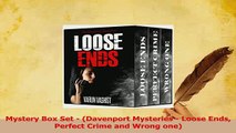 Read  Mystery Box Set  Davenport Mysteries  Loose Ends Perfect Crime and Wrong one Ebook Free