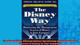 Free PDF Downlaod  The Disney Way Revised Edition Harnessing the Management Secrets of Disney in Your  DOWNLOAD ONLINE