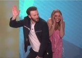 Chris Evans and Elizabeth Olsen Last Dance 2016