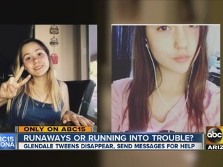 Glendale tweens disappear, send messages for help