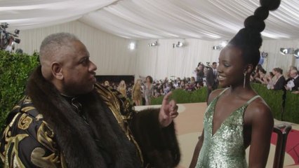 Lupita Nyong'o on Her Matrix and Nina Simone-Inspired Look