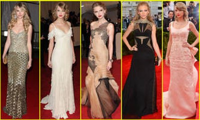 Met Gala 2016 Taylor Swift Goth-Glam in a Cutout Mini-Dress at the Edgy Look! 2016