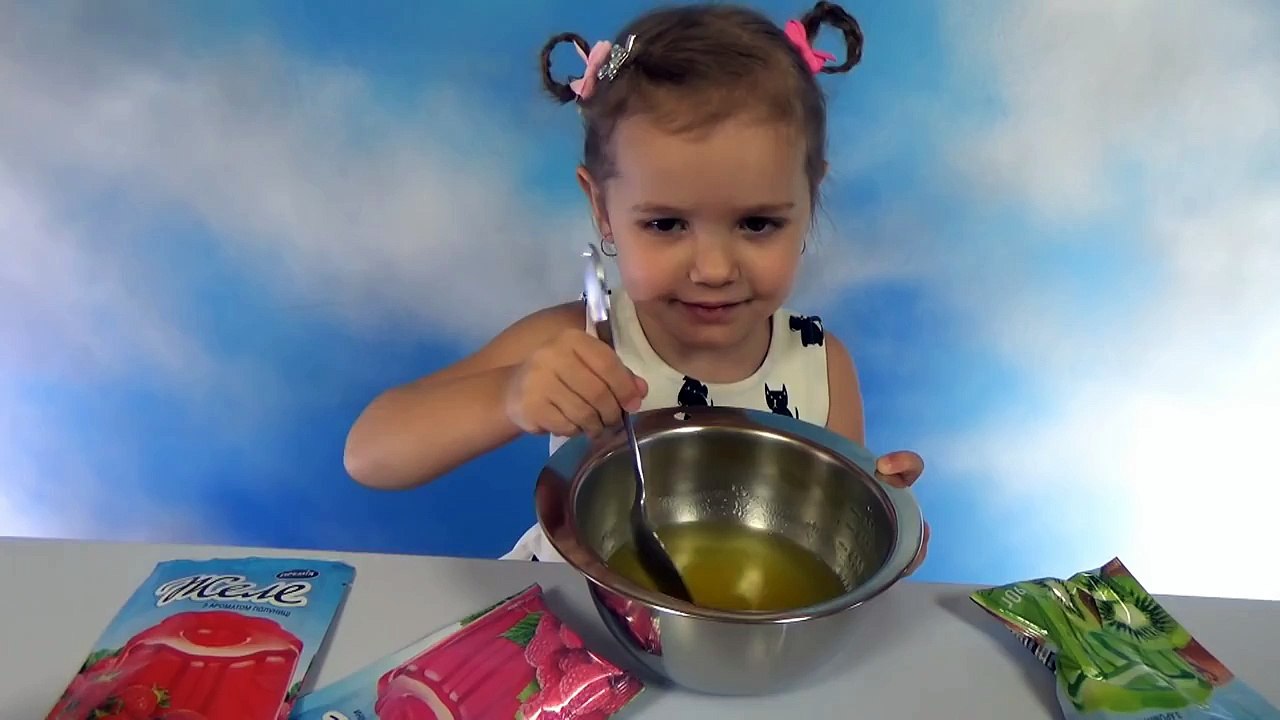 Желейные прыгучие шары делаем сами из фруктовог...