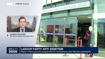 Labour Party suspended 50 members for anti-Semitic comments