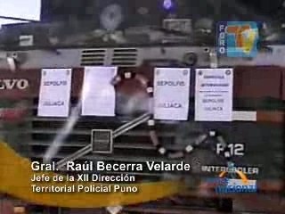 LUCHA CONTRA EL CONTRABANDO - PUNO