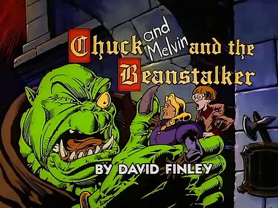 Cuentos de la Cripta Serie animada capitulo 25  chuck y melvin y el cultivador de frijoles