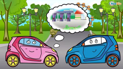 ✔ Мультики про Машинки Все Серии Подряд. Автосервис и Автомойка / Cartoons Compilation for kids ✔