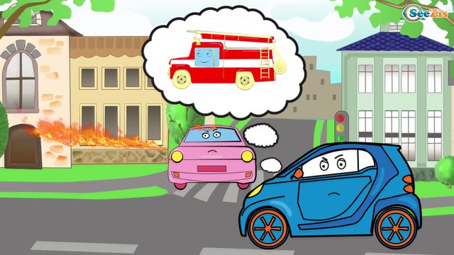 ✔ Мультики Все Серии Подряд. Скорая помощь с Пожарной и Полицейской машиной в работе / Cartoons ✔