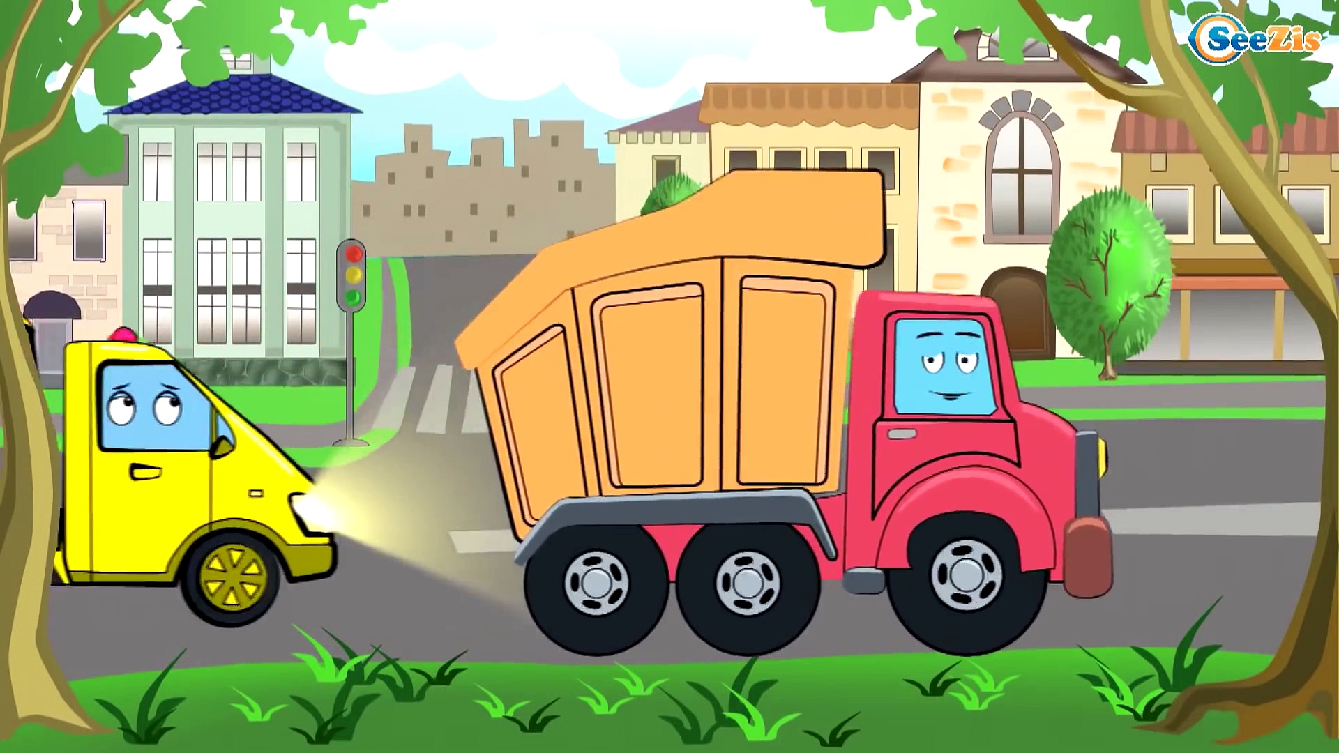 Cartoon Truck машинки