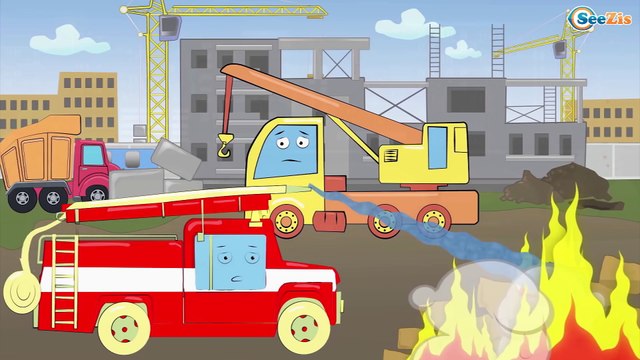 ✔ МУЛЬТИКИ ПРО МАШИНКИ. Бульдозер работает на строительной площадке! Bulldozer compilation!