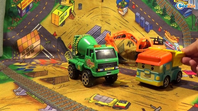 Мультики про Машинки. Прогулка в Лес. Детская Площадка для детей