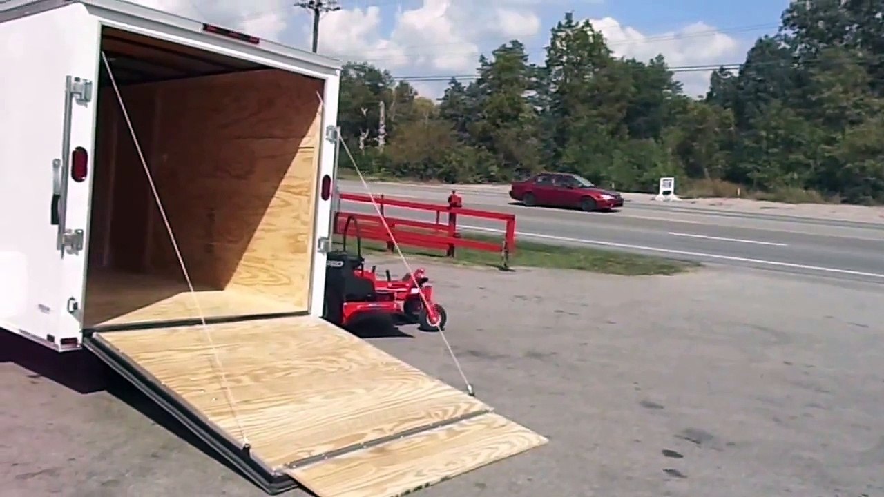 Snapper Pro 36" S50X 19 HP Kawasaki Zero Turn Lawn Mower Enclosed Trailer Package sleequipment