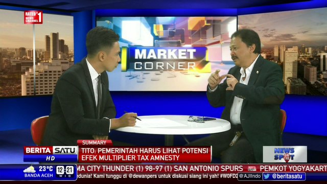 BEI Usulkan Dana Repatriasi Tax Amnesty ke Investasi Reksa Dana