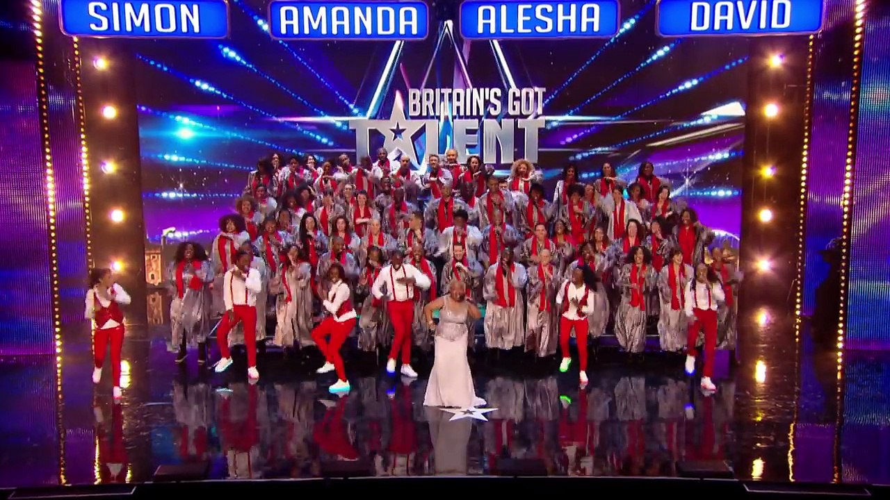 The 100 Voices Of Gospel go for gold! - Week 2 Auditions - Britain’s Got Talent 2016