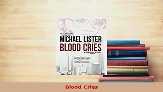 Read  Blood Cries Ebook Free