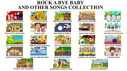 Three Little Pigs and more nursery rhymes collection