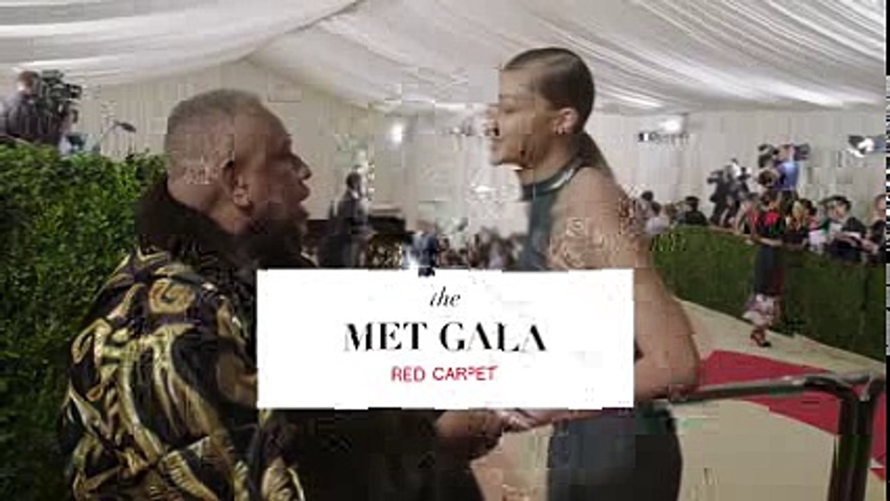Gigi Hadid on Her Futuristic Bathing Suit and Chrome Knuckles - Met Gala 2016