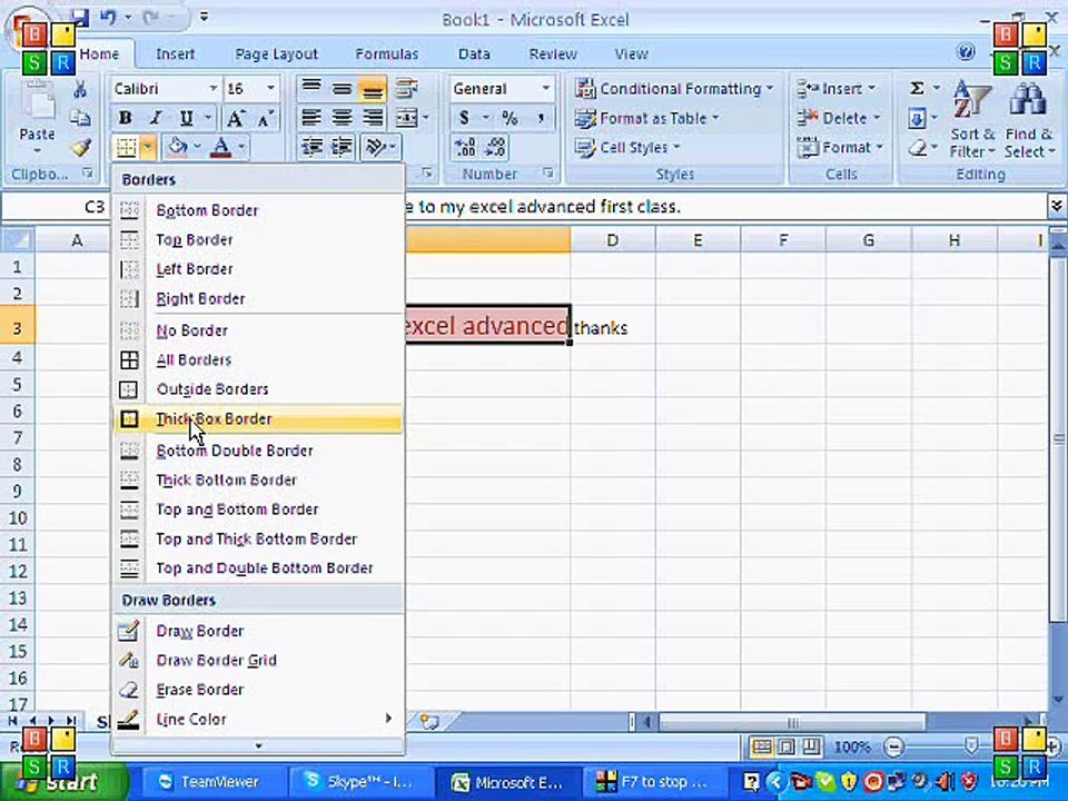 MS Excel Tutorial Urdu Part 2