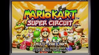 Mario Kart: Super Circuit Two Player Battle Mode (Game Boy Player Capture)