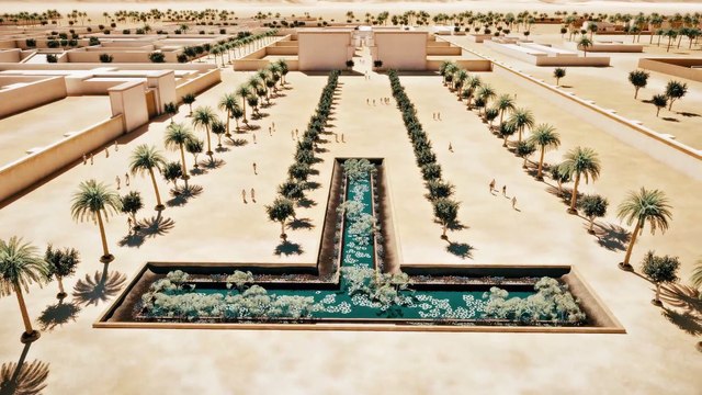 Amarna, la capitale de Néfertiti reconstituée en 3D