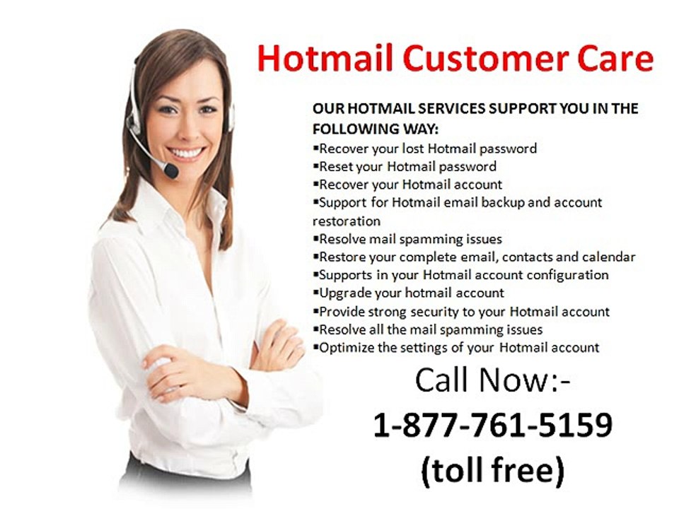 Issues with Hotmail account call Hotmail Customer Care 1-877-761-5159 tollfree