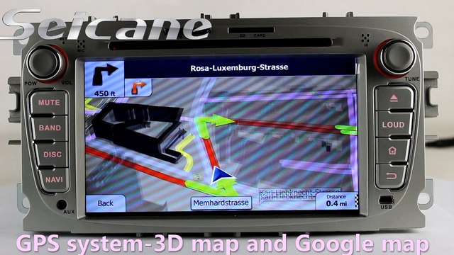 All in one 2008 2009 2010 Ford S-max dvd gps autoradio head unit with Bluetooth Capacitive multi-touch screen OBD