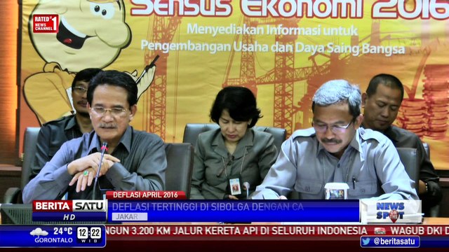 BPS: Deflasi April Sebesar 0,45 Persen