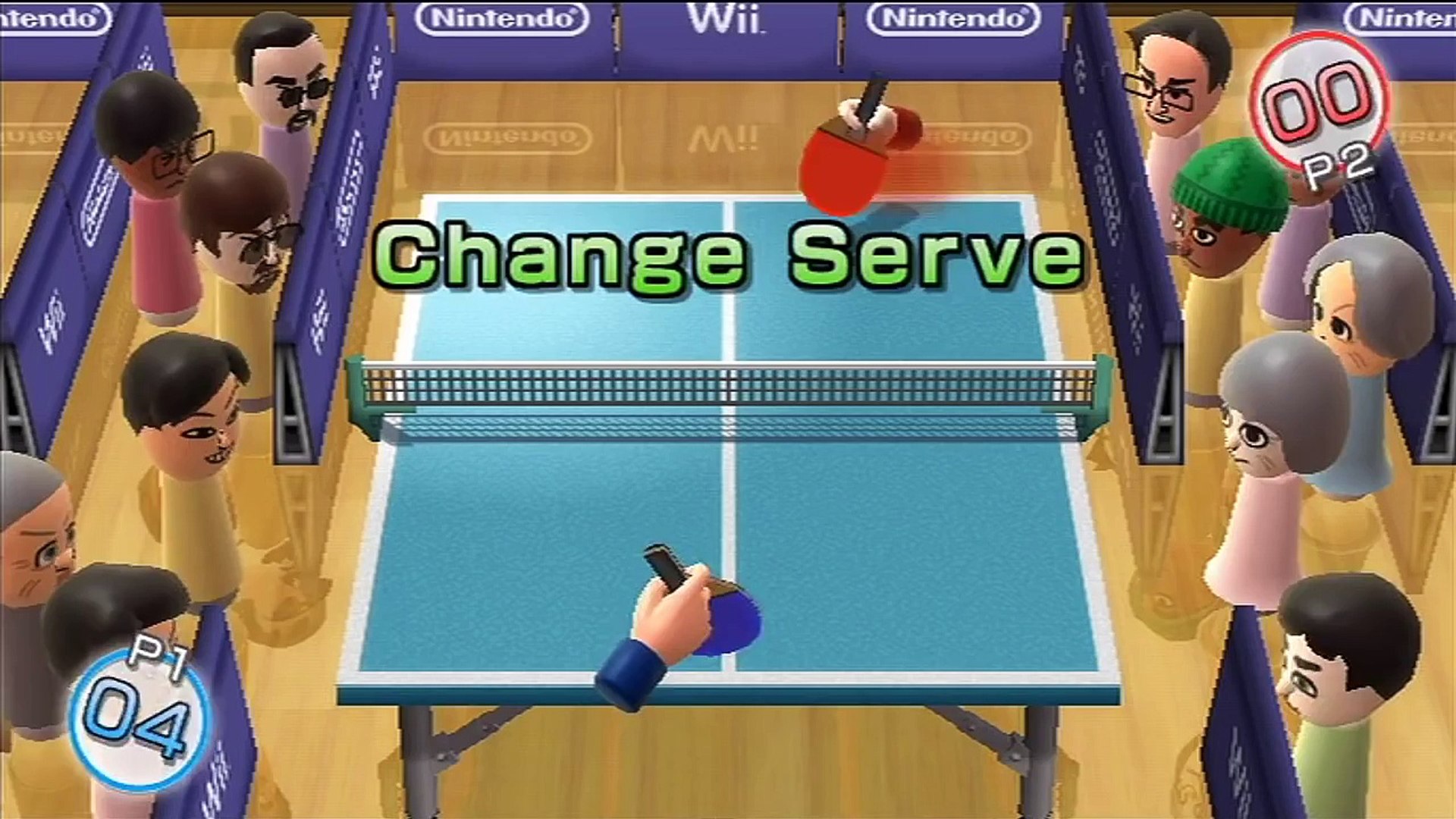 Wii Play Two Player Table Tennis